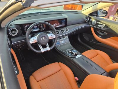 2018 Mercedes E400 3.0L V6 Biturbo Engine Grey Orange Mint Condition