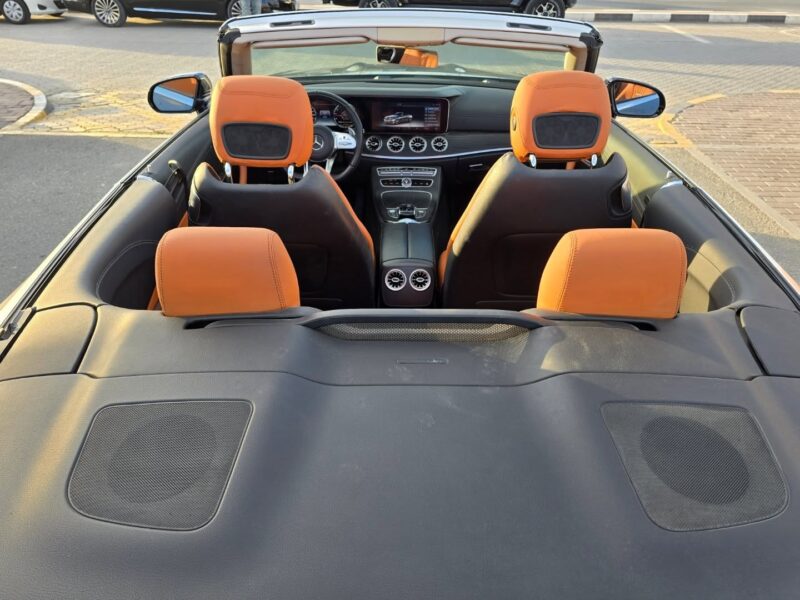 2018 Mercedes E400 3.0L V6 Biturbo Engine Grey Orange Mint Condition