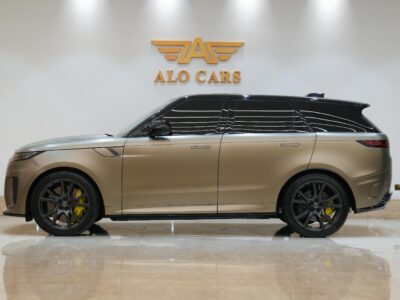 2024 Land Rover Range Rover Sport SV Edition One 4.4L Twin-Turbo V8 Gold White
