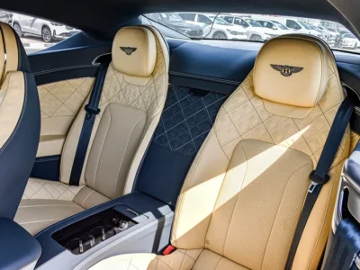 2019 Bentley Continental GT 12 Cylinder Engine Grey Beige Sedan