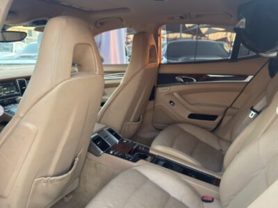 2013 Porsche Panamera 6-Cylinder Engine AT Full Option White Beige Sedan