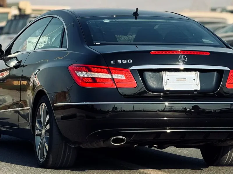 2009 Mercedes-Benz E-Class E 350 6 Cylinders Engine Black Coupe CLEAN TITLE