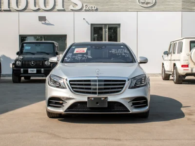 2018 Mercedes-Benz S-Class S 450 in Excellent Condition Silver Black