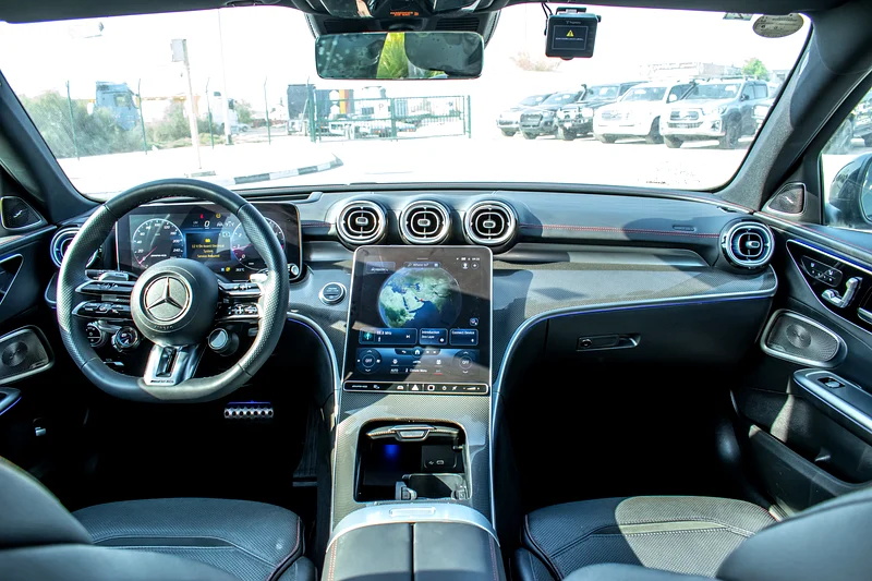 2023 Mercedes-Benz C-Class C43 AMG 6 Cylinder Engine Petrol Solver Black Wagon