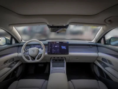 2025 BYD HAN Other Hybrid 4 Cylinders Engine Green White Sedan