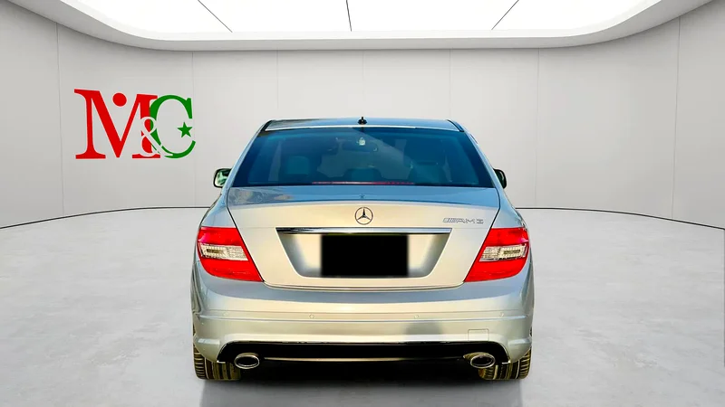 2008 Mercedes-Benz C-Class C250 6 Cylinders Engine Silver Black Sedan