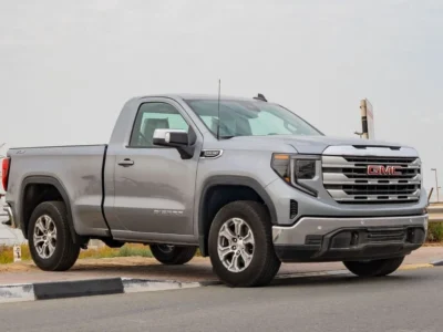 2026 GMC Sierra SLE V8 5.3L AT Petrol Single Cab Grey Pick Up Truck