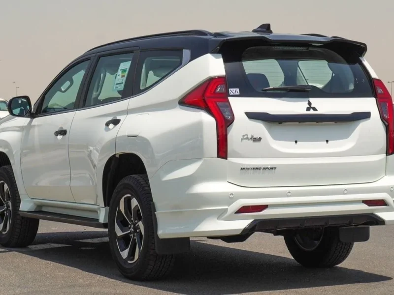 2025 Mitsubishi Montero Sport 3.0L 4WD Petrol White Black GCC Specs