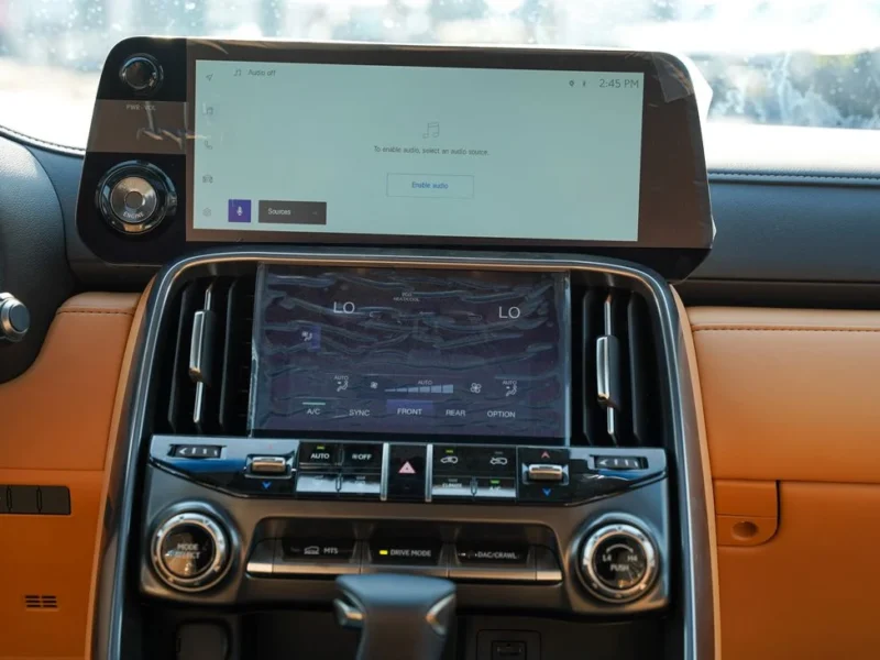 2024 Lexus LX 600 6 Cylinders Engine GCC Specs White Tan SUV