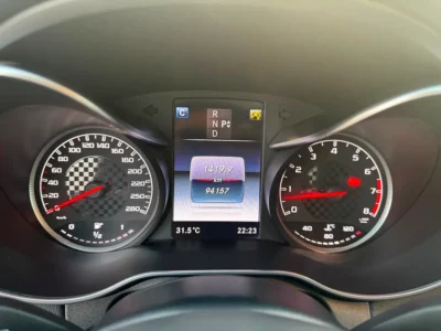 2016 Mercedes-Benz C-Class C 43 4Matic V6 Engine AUCTION GRADE 4/B Black Sedan