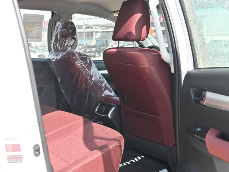 2025 Toyota Hilux S GLX 2.4L 4 Cylinder Engine 4WD AT Diesel White Red