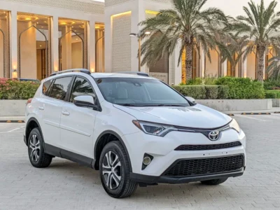 2017 Toyota Rav 4 MID 4 Cylinder Engine White Grey SUV Premium Condition