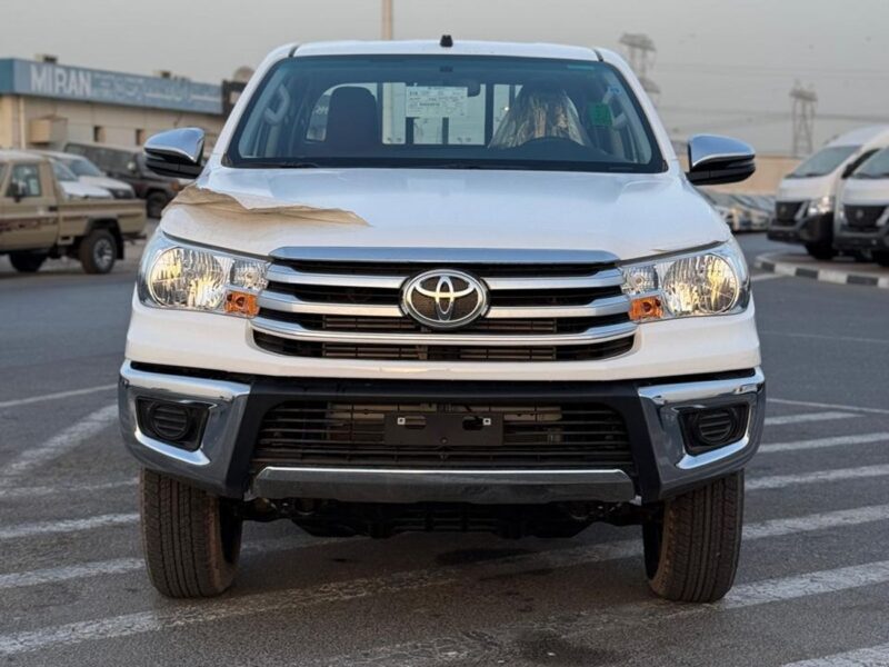2025 Toyota Hilux GL 2 2.4L 4 Cylinders Engine AWD White Red GCC Specs