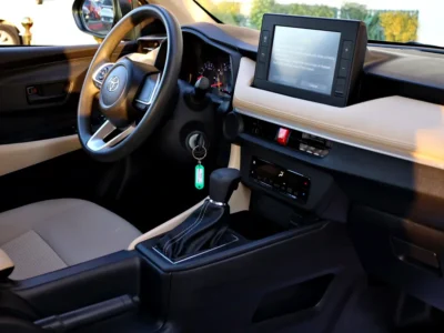 2023 Toyota Yaris S 4 Cylinders Engine Red Beige Sedan GCC Specs