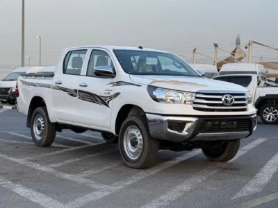 2025 Toyota Hilux GL 2 2.4L 4 Cylinders Engine AWD White Red GCC Specs