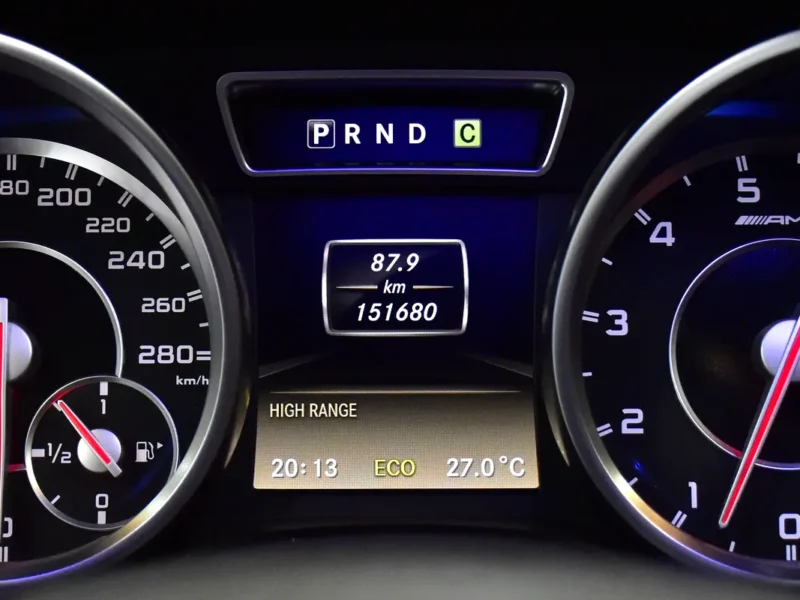 2015 Mercedes-Benz G-Class G 63 AMG 8 Cylinders Engine Silver Red SUV GCC