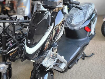 Electric Scooter 48 Volt Battery 50 KM Range with 45 Speed AMP 25 Black