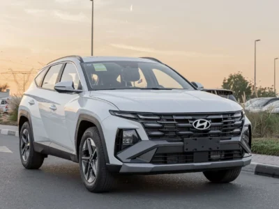 2025 Hyundai Tucson Hyundai 2025 L 1.5T 4 Cylinders Elite White Black SUV