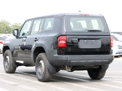 2025 Toyota Prado Other 2.4 litres 4 Cylinders Engine Petrol Black SUV