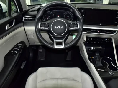 2023 Kia K5 STD 4 Cylinders Engine Petrol White Beige Sedan GCC Spec