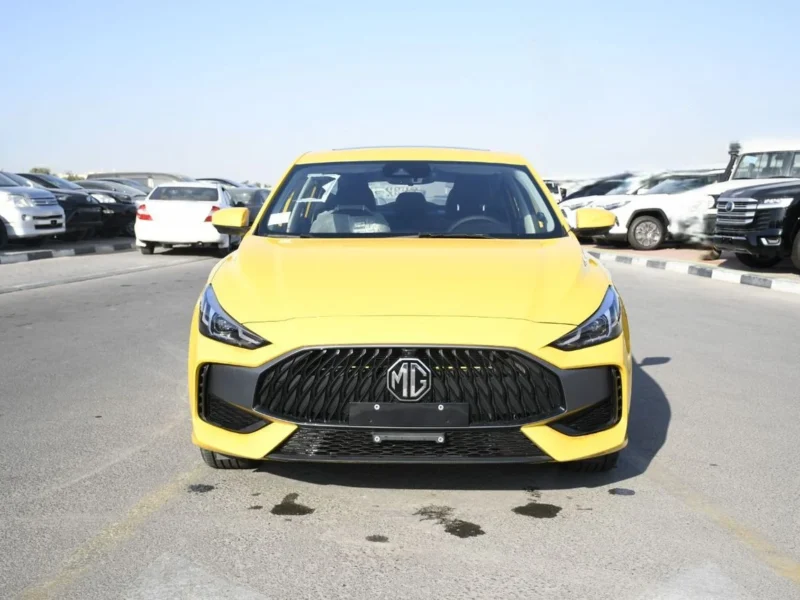 2025 MG GT 1.5L Turbo Petrol Full Option Yellow Black Sedan GCC Specs
