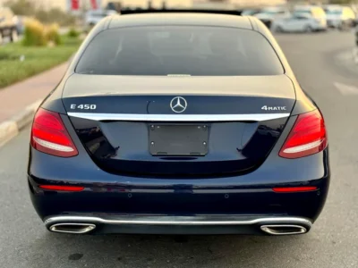 2020 Mercedes-Benz E-Class E450 4Matic 6 Cylinder Engine Blue Black Sedan