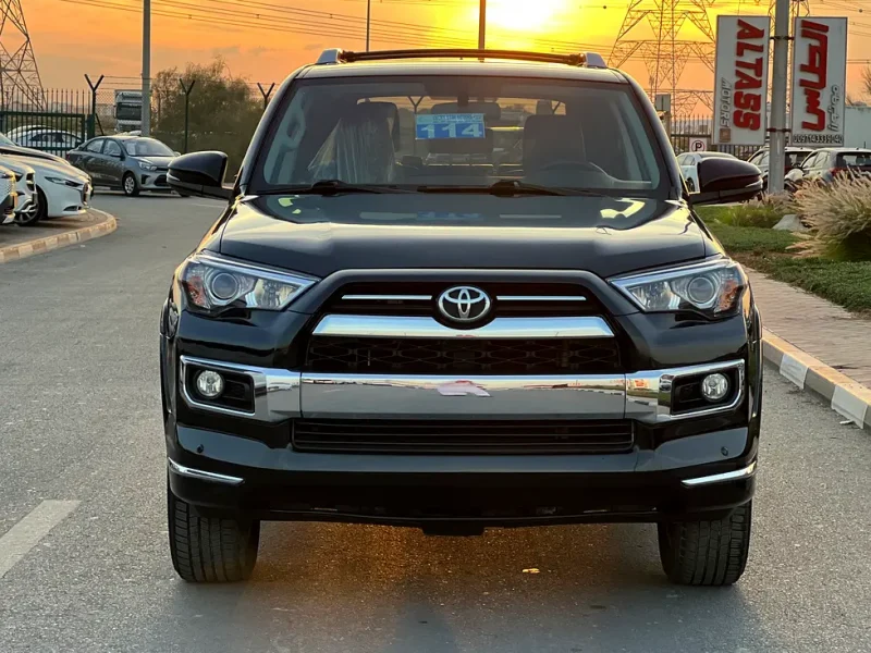 2016 Toyota 4Runner Limited 6 Cylinders Engine Petrol Black Orange SUV