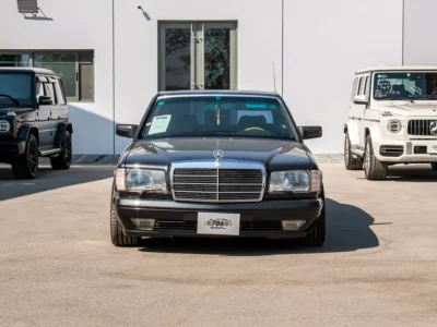 1989 Mercedes-Benz SEL-Class 560 SEL 8 Cylinders Engine Black Sedan