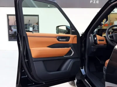 2025 NISSAN PATROL PLATINUM 3.5 TWIN TURBO V6 Engine Black Beige SUV