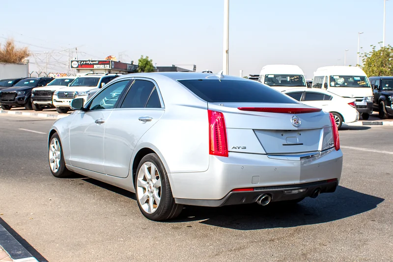2014 Cadillac ATS Performance 4 Cylinders Engine Silver Black Sedan Clean Car