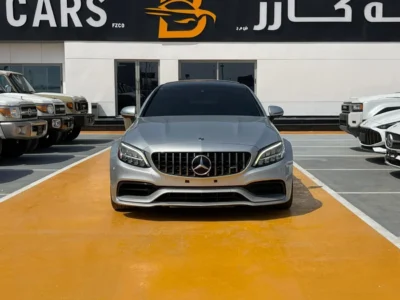 2020 Mercedes Benz C63 S AMG 4 Liters V8 TWIN TURBO Grey Black Coupe