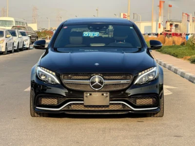 2017 Mercedes-Benz C-Class AMG C 63 S 4MATIC+ 8 Cylinders Black Red Sedan
