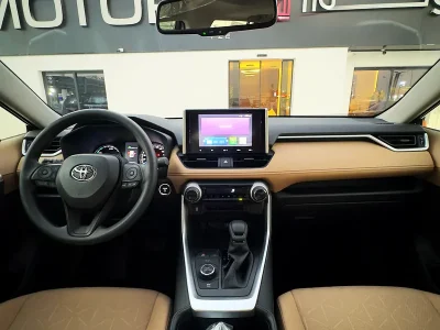 2025 Toyota Rav 4 XLE Hybrid 4 Cylinders Engine Black Beige SUV GCC Specs