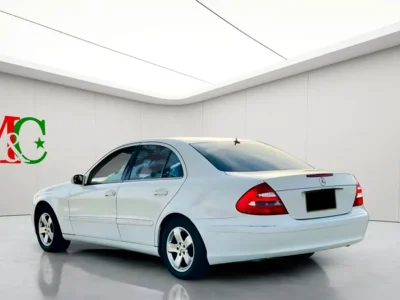 2003 Mercedes-Benz E-Class E 240 6 Cylinders Engine White Black Sedan
