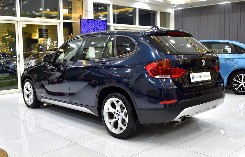 2015 BMW X1 Sdrive18i 4 Cylinders Petrol Engine Blue Beige Crossover GCC