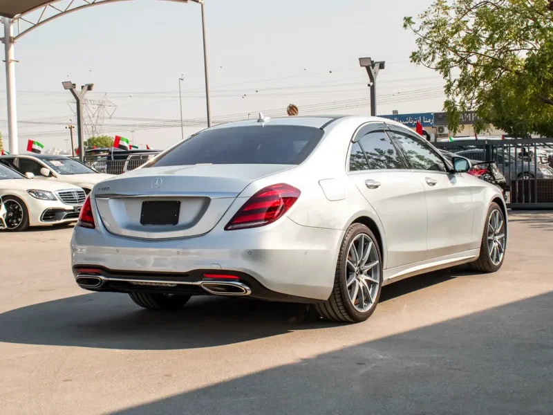 2018 Mercedes-Benz S-Class S 450 in Excellent Condition Silver Black