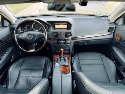 2009 Mercedes-Benz E-Class E 350 6 Cylinders Engine Black Coupe CLEAN TITLE