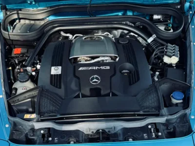 2025 Mercedes-Benz G-Class G 63 AMG 8 Cylinders Engine Blue Black Wagon