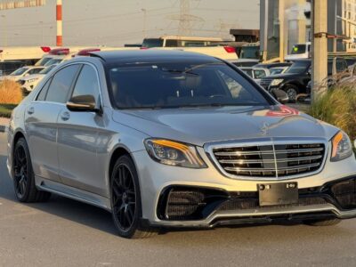 2014 Mercedes S550 Wald Body Kit 4.7L Twin-Turbo V8 Silver Black Sedan