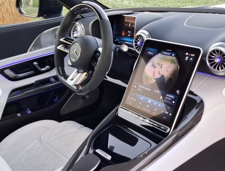 2024 Mercedes-Benz AMG GT 63 V8 twin-turbo Engine Blue Beige Coupe 4WD