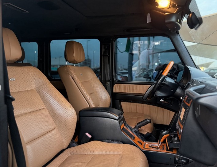 2012 Mercedes-Benz G55 AMG 5.4L Supercharged V8 Engine Beige SUV