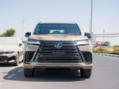 2025 Lexus LX600 Over-Trail 3.5L twin-turbo V6 petrol AT Petrol Beige Black SUV