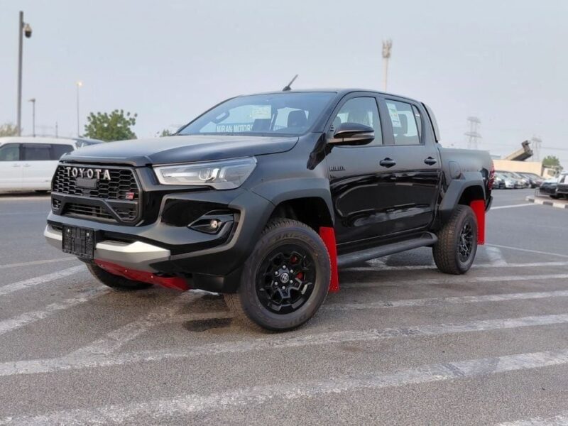 2025 Toyota Hilux GR Sport 4.0 litre 6 Cylinders Engine Black Pick Up Truck