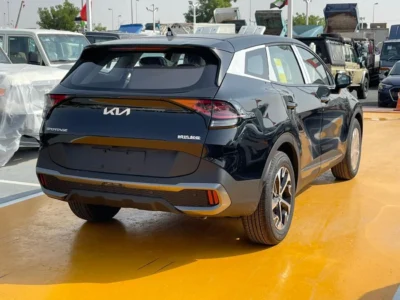 2025 Kia Sportage L TX 1.5 L 4 Cylinders Engine Black White Luxury SUV