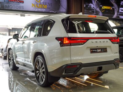 2025 Lexus LX600 6 Cylinders Engine White Red SUV Automatic GCC Specs