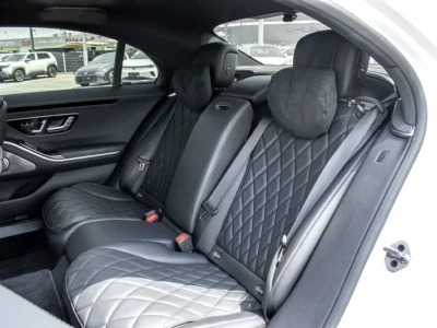 2022 Mercedes-Benz S-Class S 500l 6 Cylinder Engine Petrol White Black Sedan