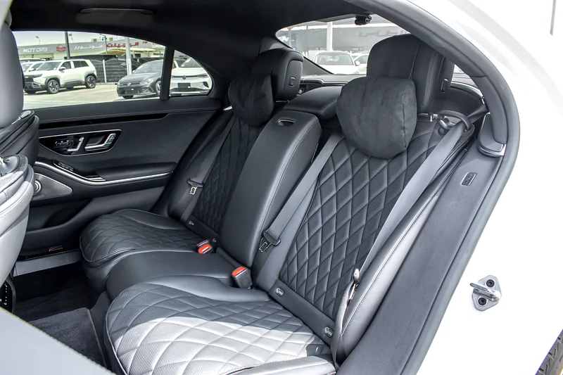 2022 Mercedes-Benz S-Class S 500l 6 Cylinder Engine Petrol White Black Sedan