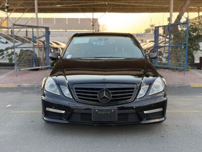 2010 Mercedes-Benz E63 AMG 6.2 litre V8 Engine Petrol Black RWD