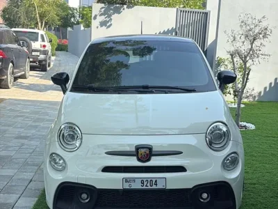2023 Abarth 695 Turismo 4 Cylinder Petrol Engine White Black Hatchback GCC