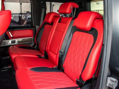 2021 Mercedes-Benz G-Class G 63 AMG Neat and Clean Car Black Red SUV